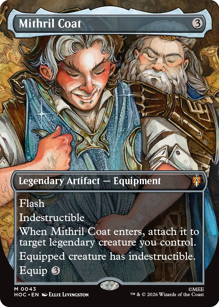 Mithril Coat (Borderless) [The Hobbit: Eternal-Legal] | Card Citadel