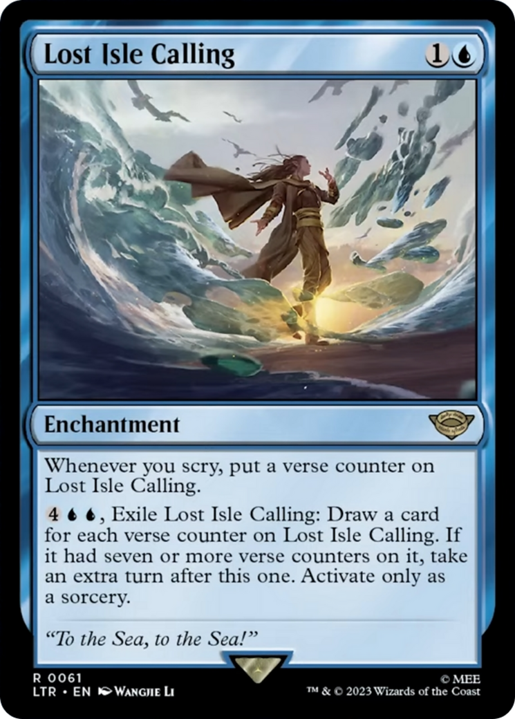 Lost Isle Calling [The Lord of the Rings: Tales of Middle-Earth] | Card Citadel