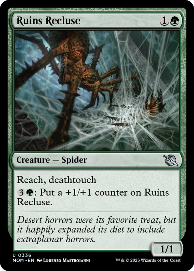 Ruins Recluse [March of the Machine] | Card Citadel