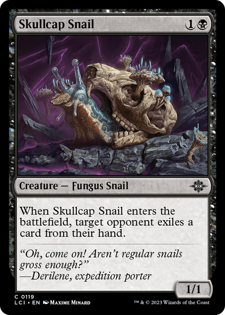 Skullcap Snail [The Lost Caverns of Ixalan] | Card Citadel