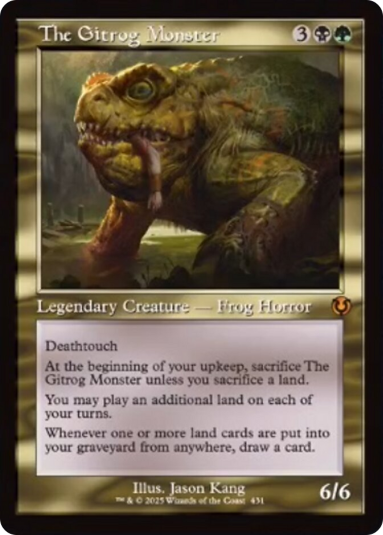 The Gitrog Monster (Retro Frame) [Innistrad Remastered] | Card Citadel