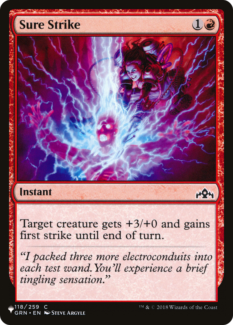 Sure Strike [The List] | Card Citadel