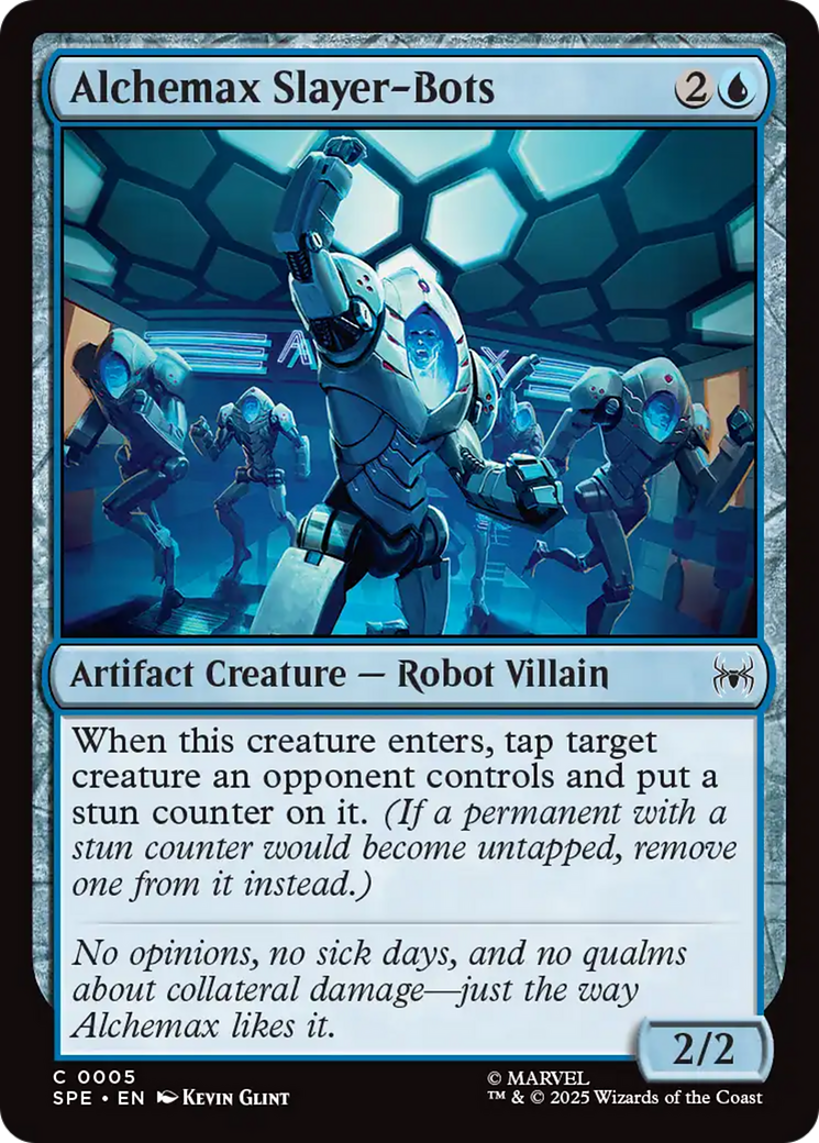 Alchemax Slayer-Bots [Marvel's Spider-Man: Eternal-Legal] | Card Citadel
