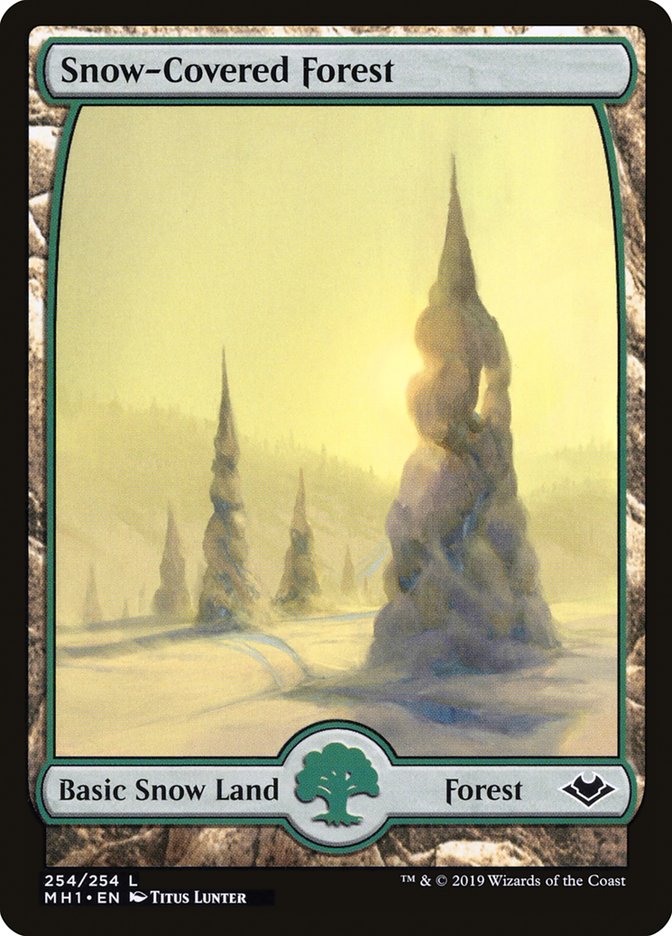 Snow-Covered Forest [Modern Horizons] | Card Citadel