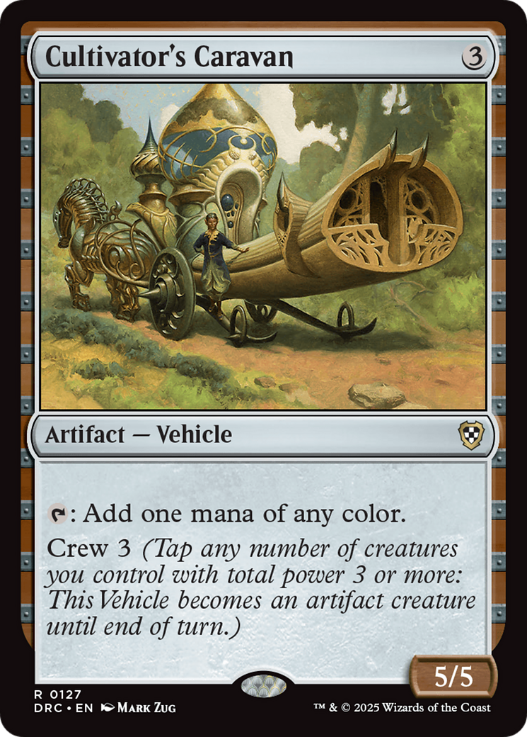 Cultivator's Caravan [Aetherdrift Commander] | Card Citadel