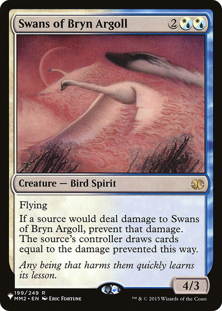 Swans of Bryn Argoll [The List] | Card Citadel