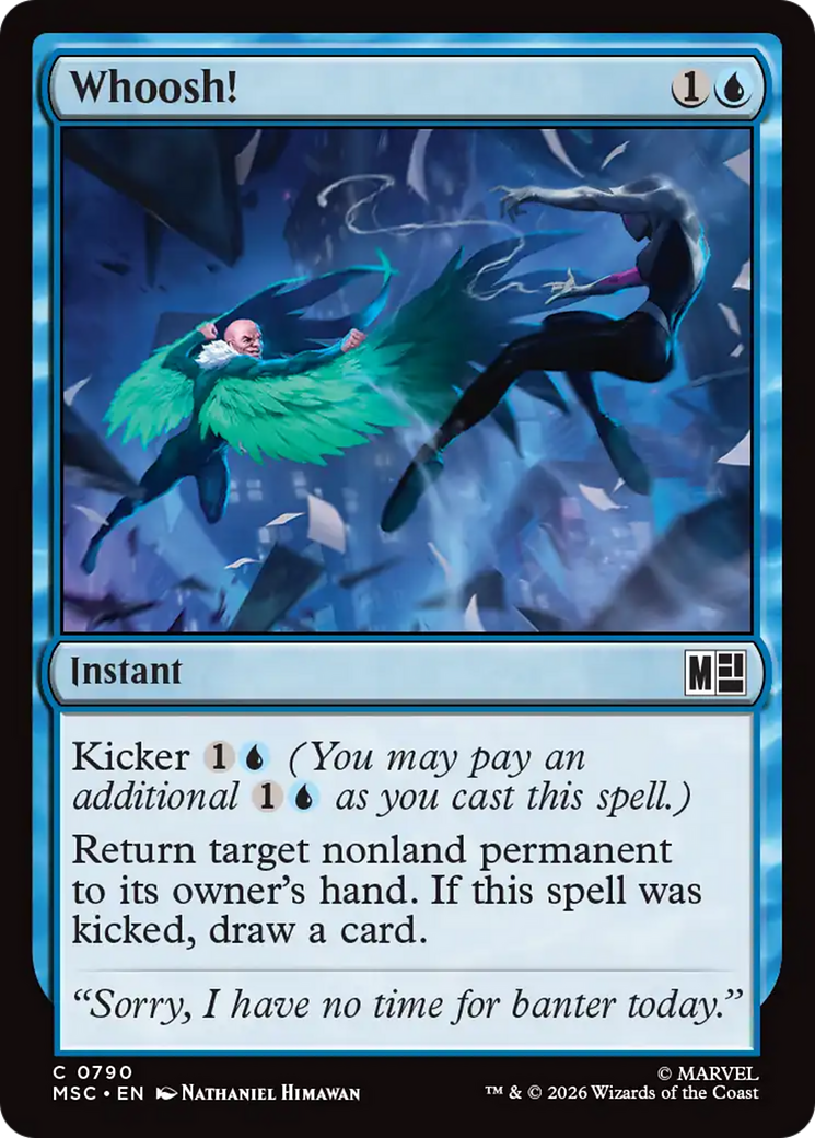 Whoosh! [Marvel Super Heroes Commander] | Card Citadel