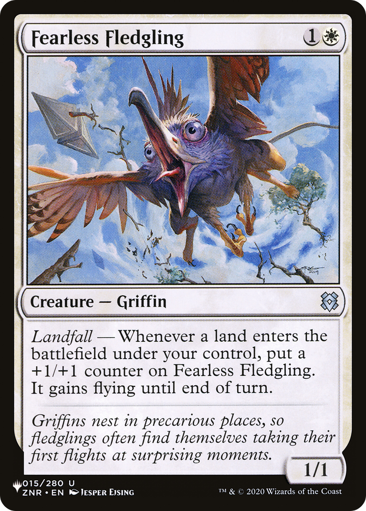 Fearless Fledgling [The List Reprints] | Card Citadel