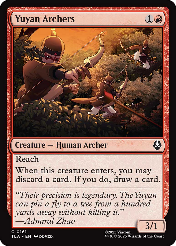 Yuyan Archers [Avatar: The Last Airbender] | Card Citadel