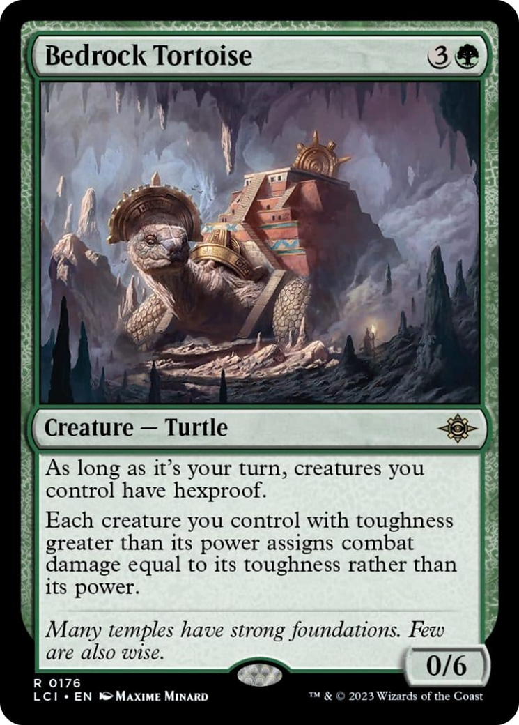 Bedrock Tortoise [The Lost Caverns of Ixalan] | Card Citadel