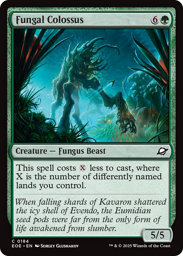 Fungal Colossus [Edge of Eternities] | Card Citadel