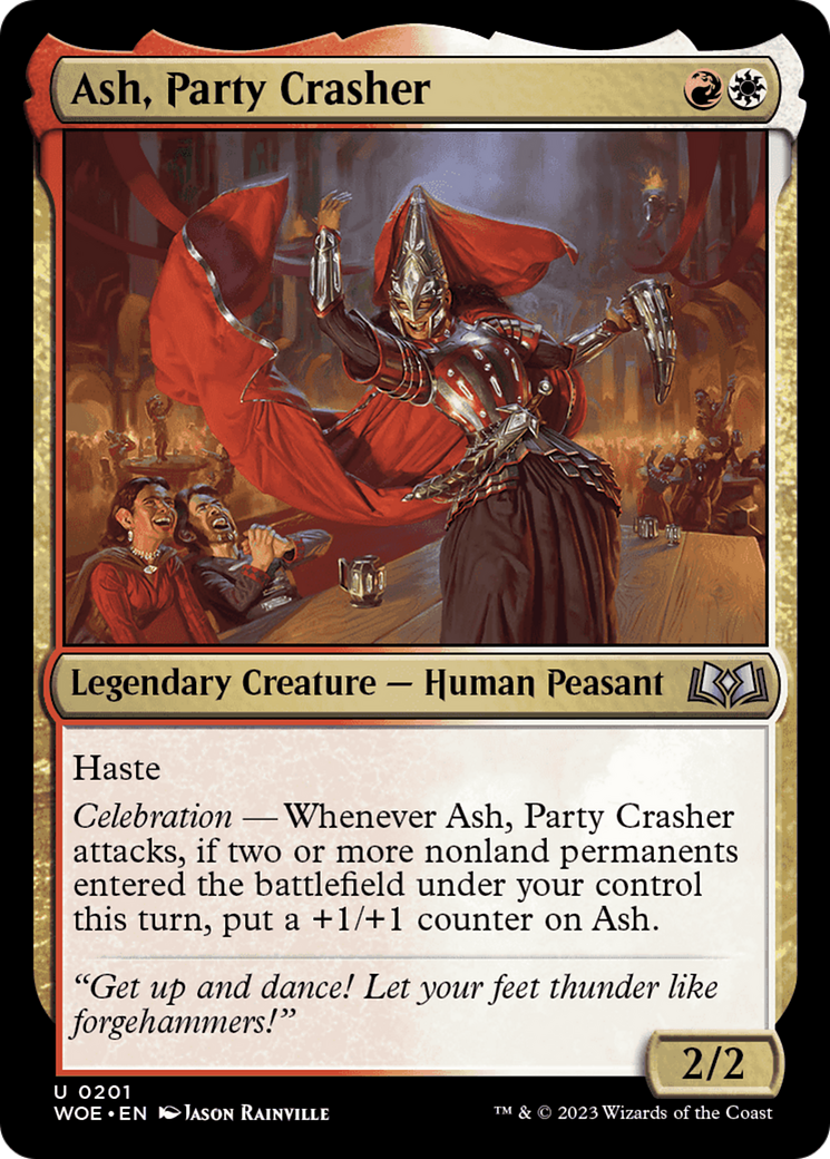 Ash, Party Crasher [Wilds of Eldraine] | Card Citadel