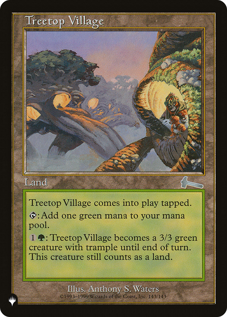 Treetop Village [The List Reprints] | Card Citadel