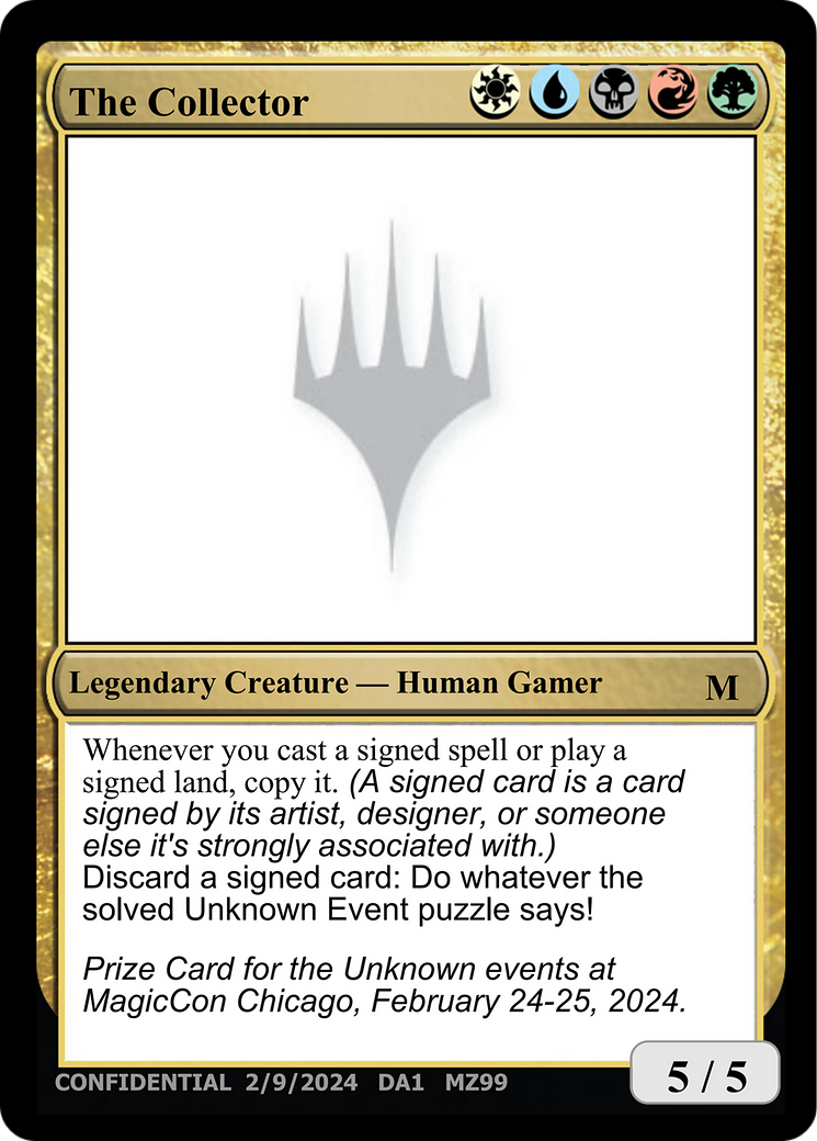 The Collector [Unknown Event] | Card Citadel