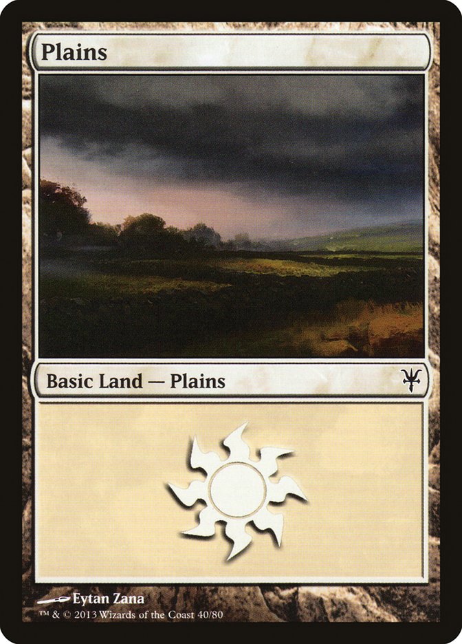 Plains (40) [Duel Decks: Sorin vs. Tibalt] | Card Citadel