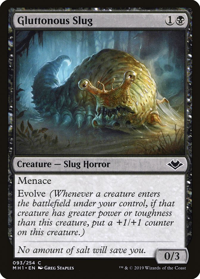 Gluttonous Slug [Modern Horizons] | Card Citadel