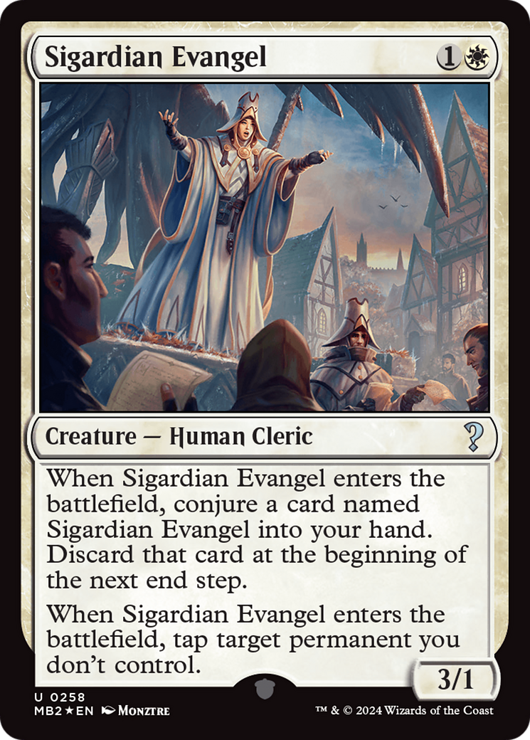 Sigardian Evangel [Mystery Booster 2] | Card Citadel