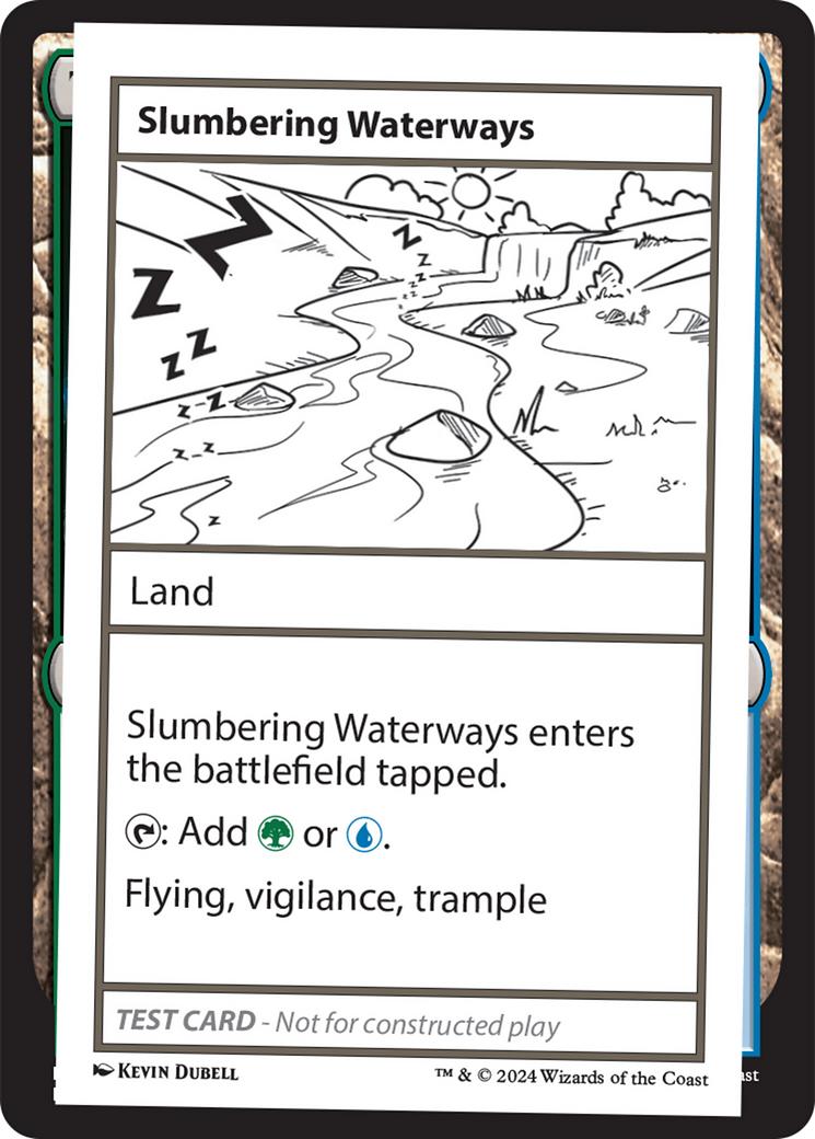 Slumbering Waterways [Mystery Booster 2 Playtest Cards] | Card Citadel