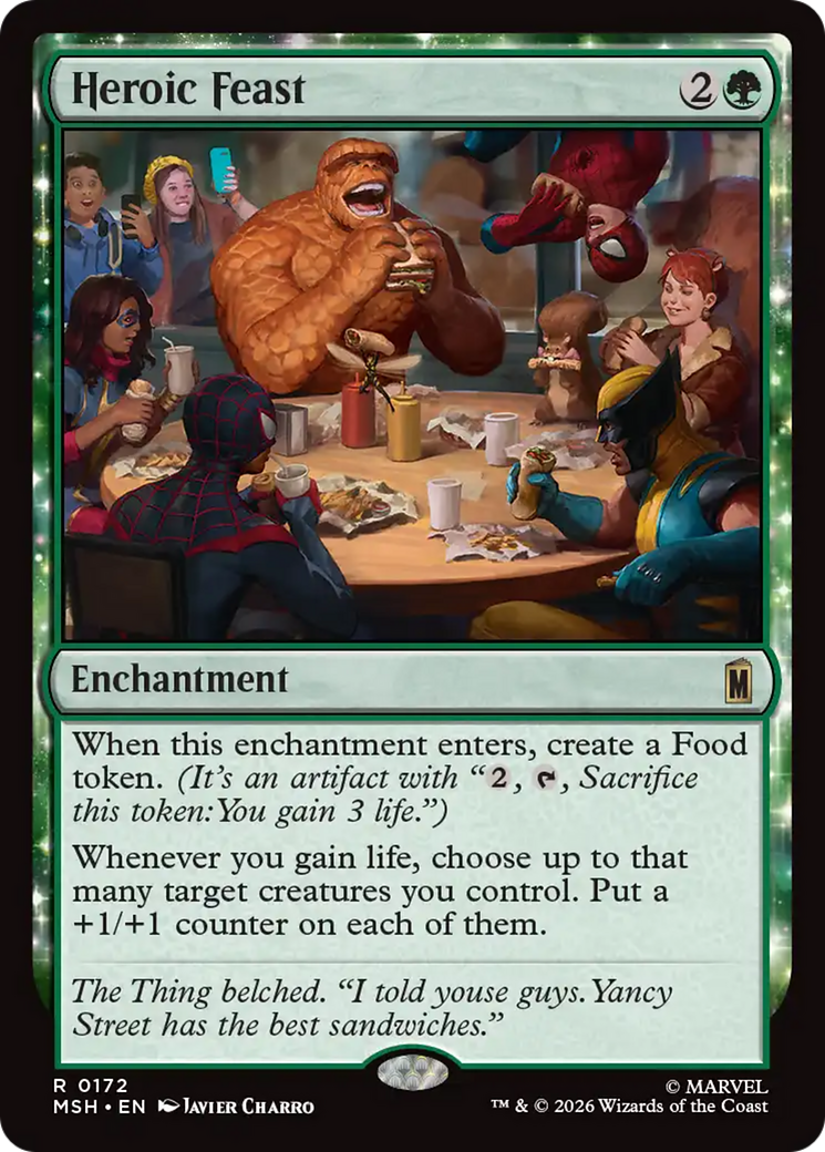 Heroic Feast [Marvel Super Heroes] | Card Citadel