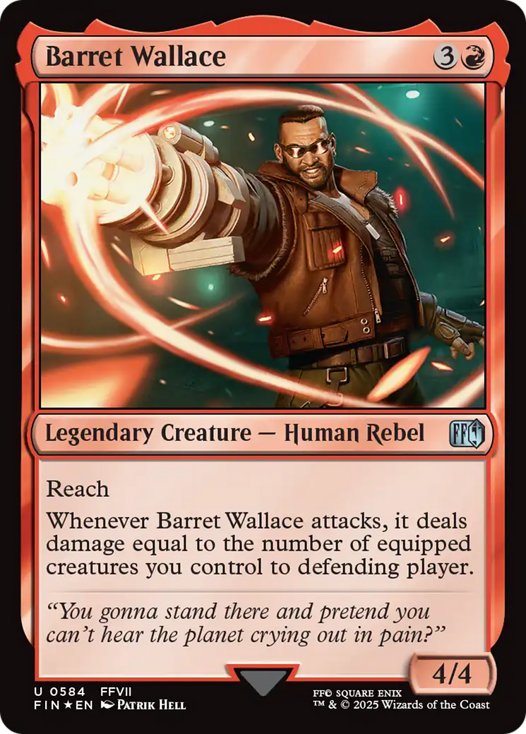 Barret Wallace (Surge Foil) [FINAL FANTASY] | Card Citadel