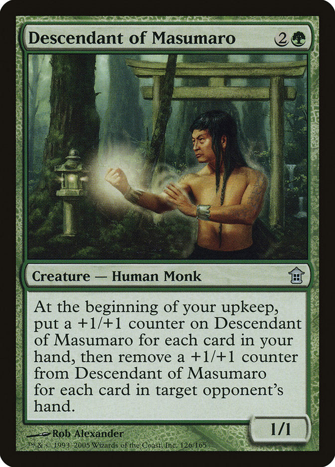 Descendant of Masumaro [Saviors of Kamigawa] | Card Citadel