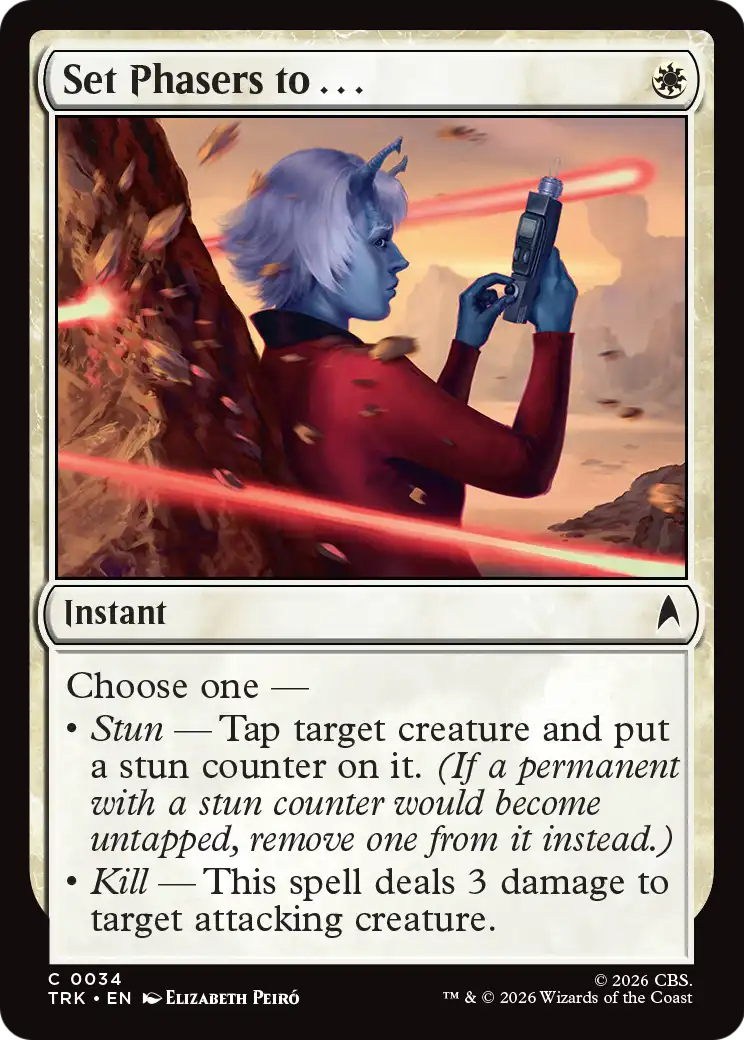 Set Phasers to . . . [Star Trek] | Card Citadel