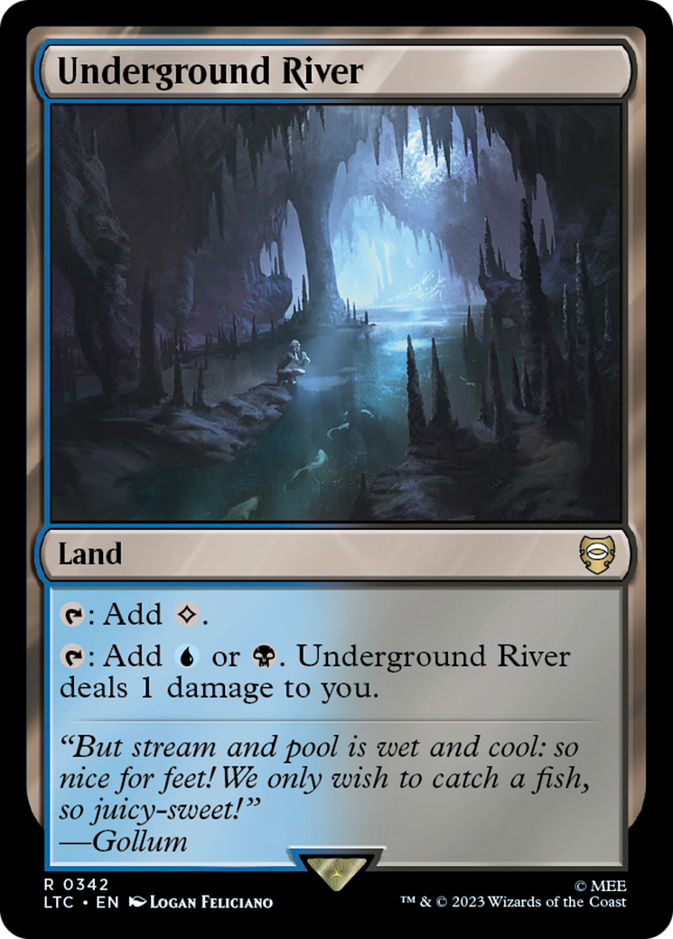 Underground River [The Lord of the Rings: Tales of Middle-Earth Commander] | Card Citadel