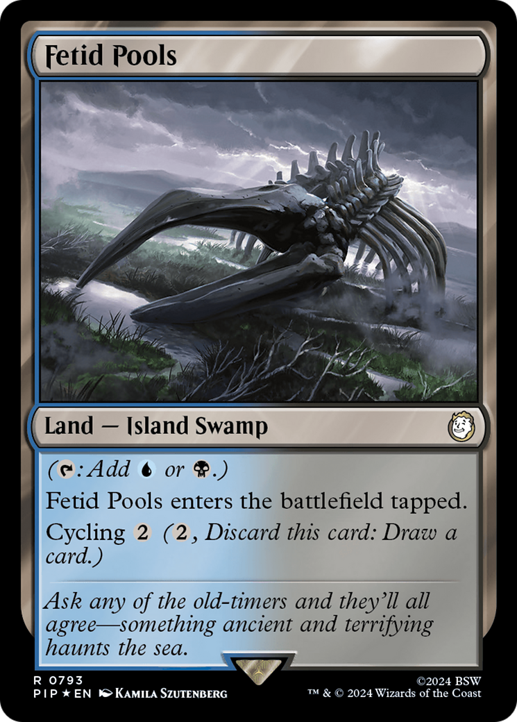 Fetid Pools (Surge Foil) [Fallout] | Card Citadel