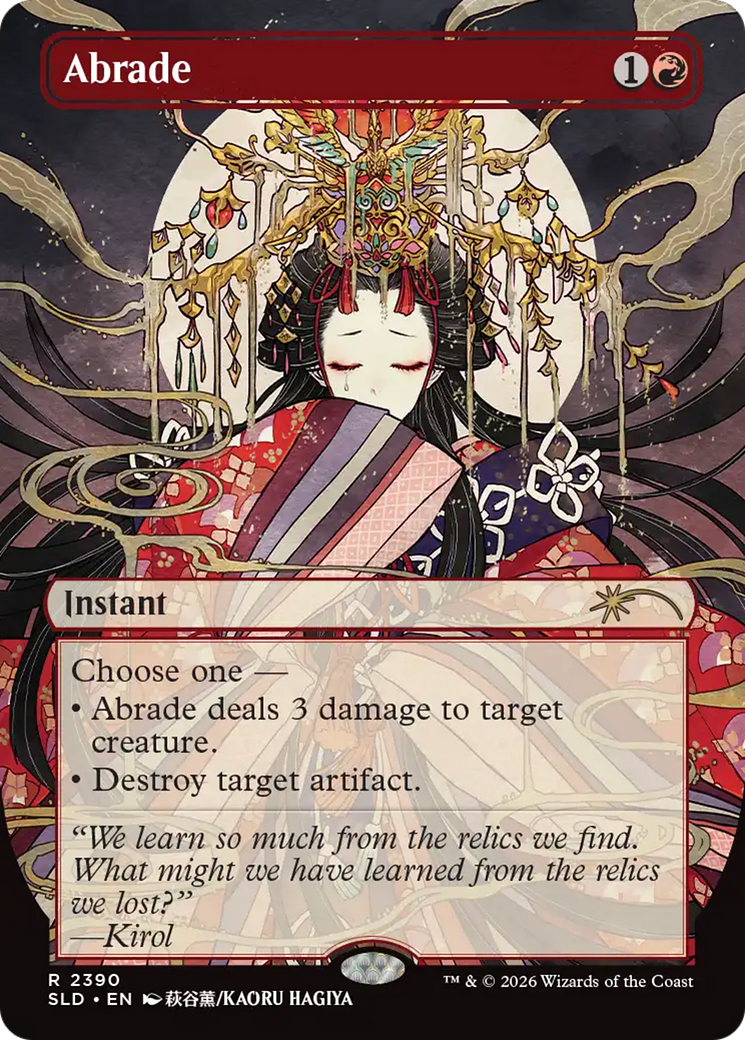 Abrade (2390) [Secret Lair Drop Series] | Card Citadel