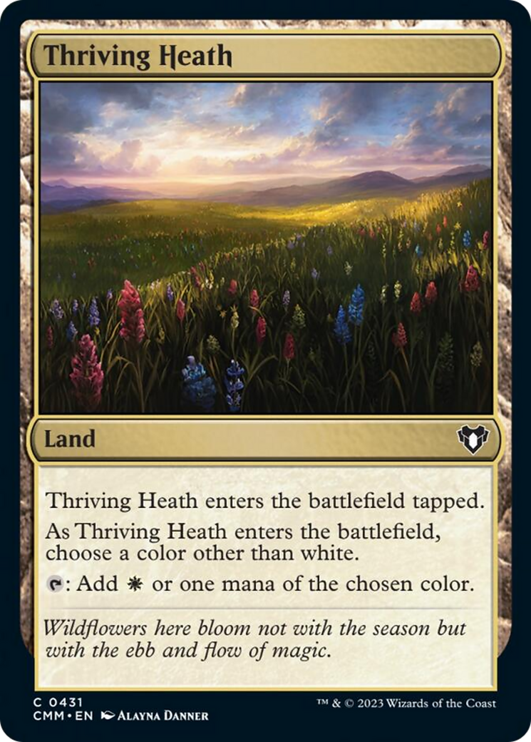 Thriving Heath [Commander Masters] | Card Citadel