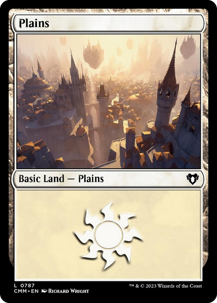 Plains (787) [Commander Masters] | Card Citadel