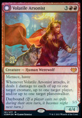 Volatile Arsonist // Dire-Strain Anarchist [Innistrad: Crimson Vow Prerelease Promos] | Card Citadel