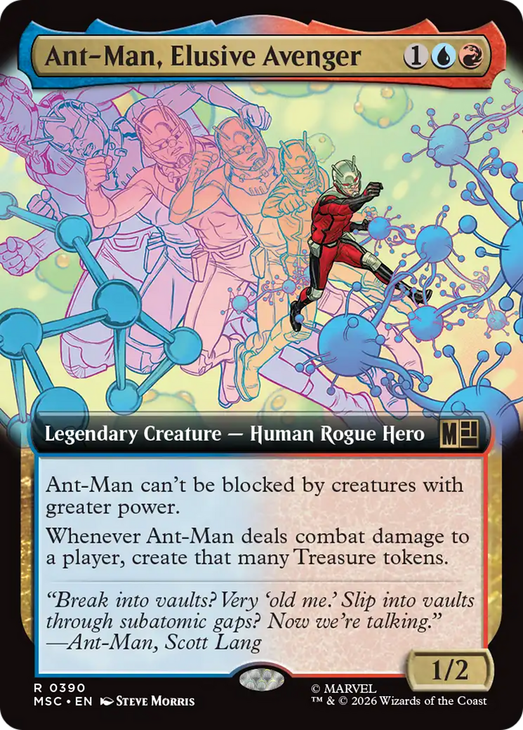 Ant-Man, Elusive Avenger (Extended Art) [Marvel Super Heroes Commander] | Card Citadel
