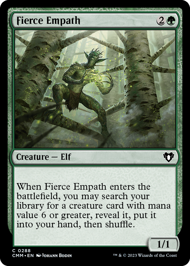 Fierce Empath [Commander Masters] | Card Citadel