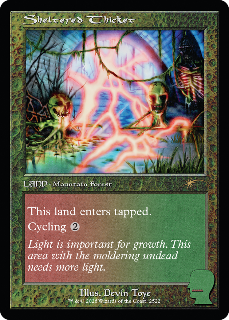 Sheltered Thicket [Secret Lair Drop Series] | Card Citadel