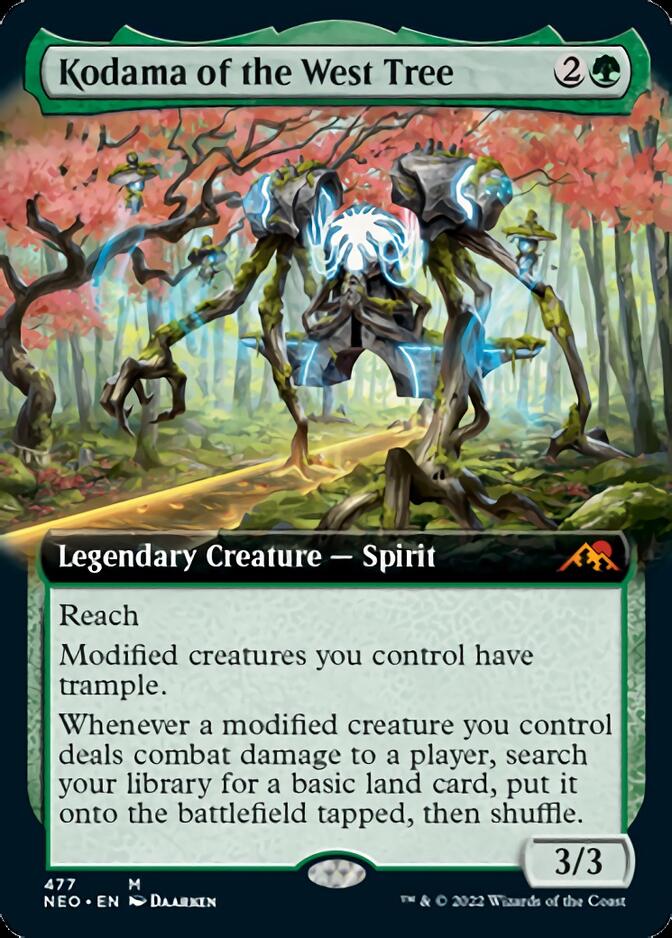 Kodama of the West Tree (Extended Art) [Kamigawa: Neon Dynasty] | Card Citadel