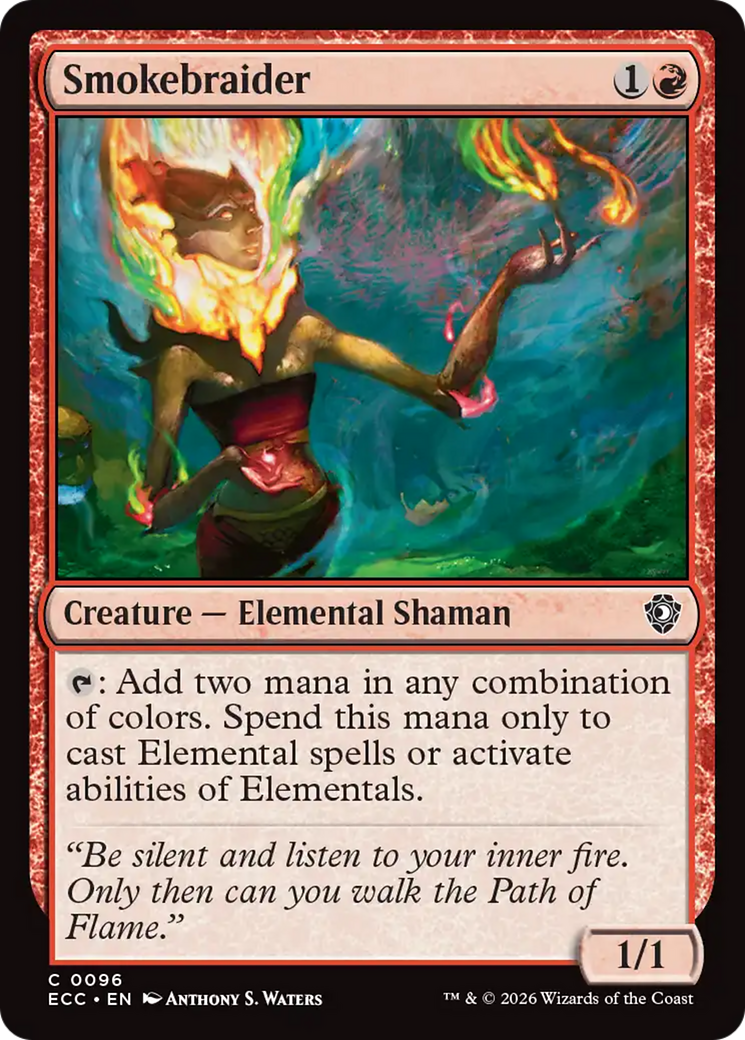 Smokebraider [Lorwyn Eclipsed Commander] | Card Citadel