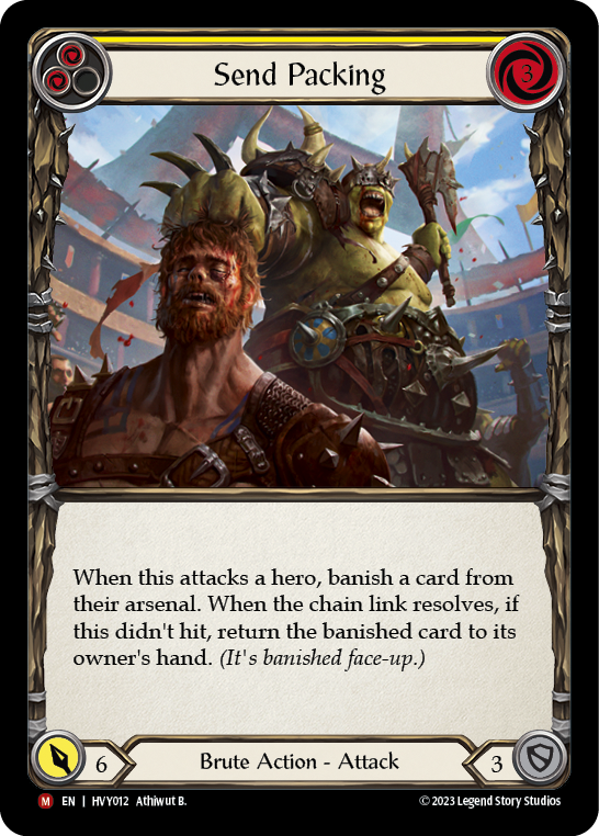 Send Packing [HVY012] (Heavy Hitters) | Card Citadel