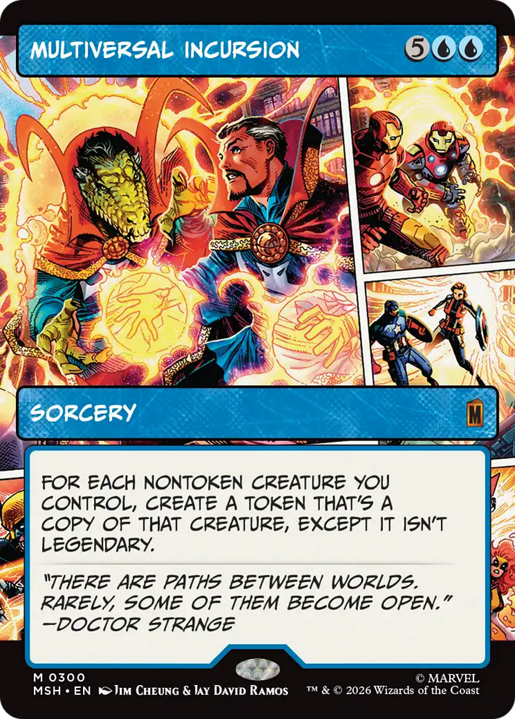 Multiversal Incursion (Borderless) [Marvel Super Heroes] | Card Citadel