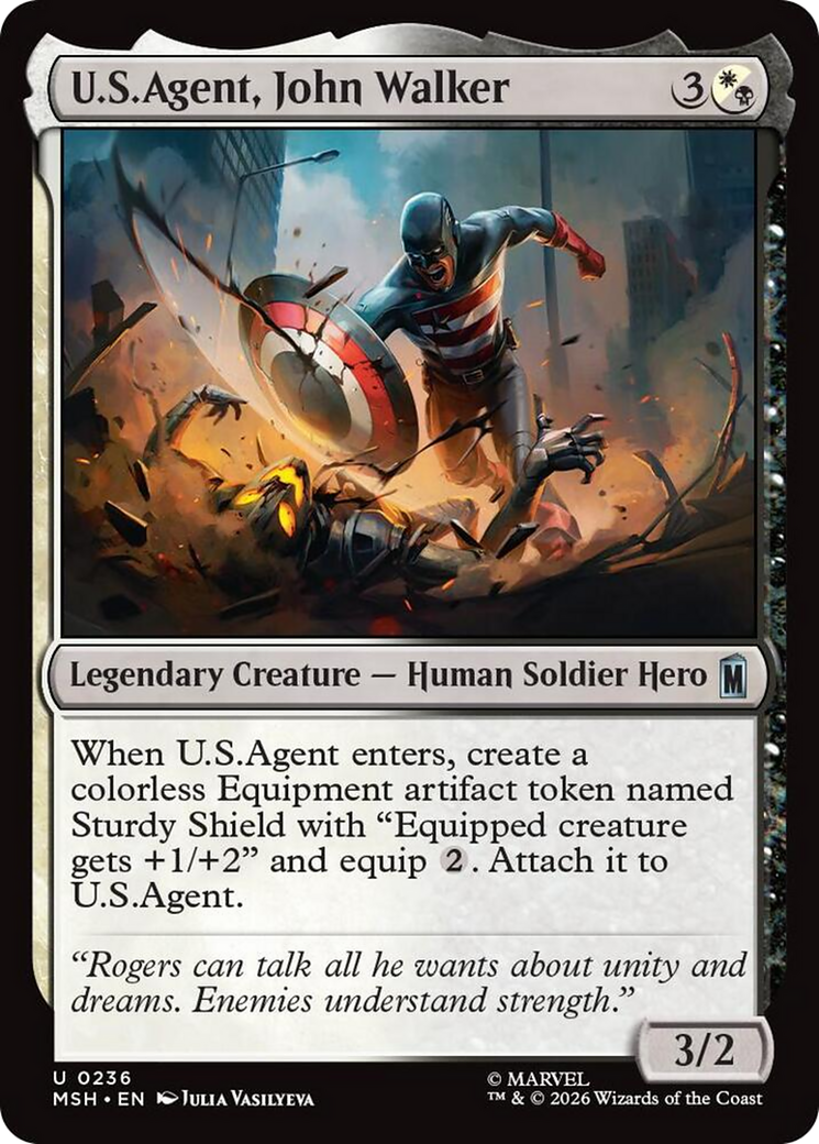 U.S.Agent, John Walker [Marvel Super Heroes] | Card Citadel