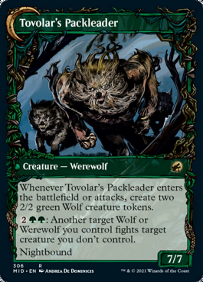 Tovolar's Huntmaster // Tovolar's Packleader (Showcase Equinox) [Innistrad: Midnight Hunt] | Card Citadel