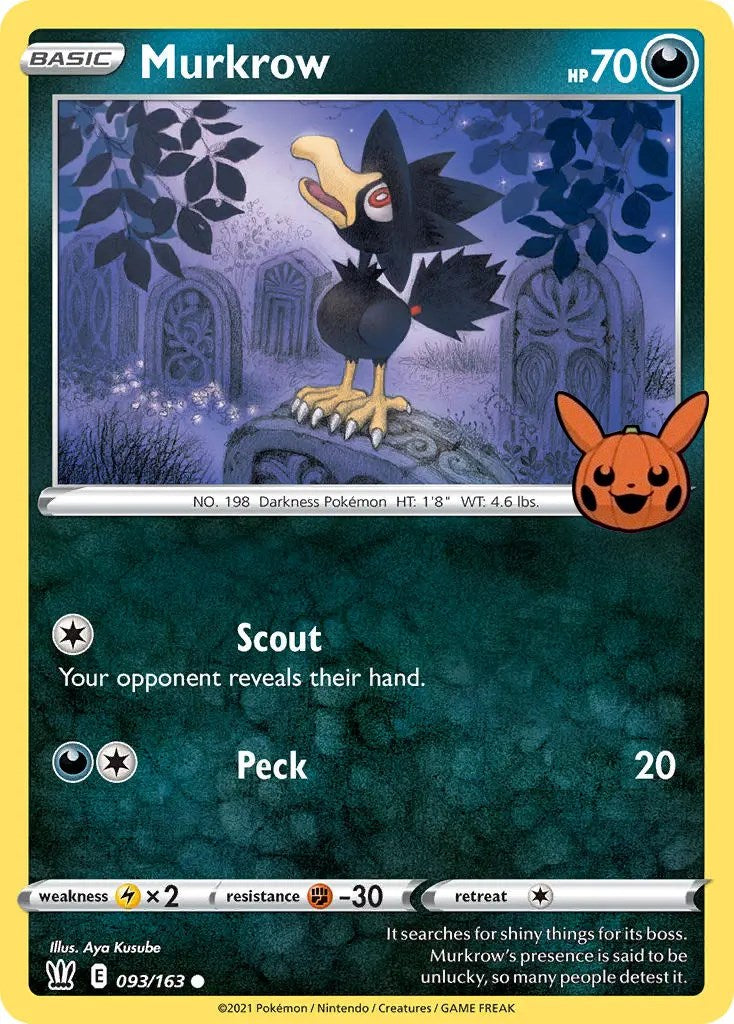 Murkrow (093/163) [Trick or Trade] | Card Citadel