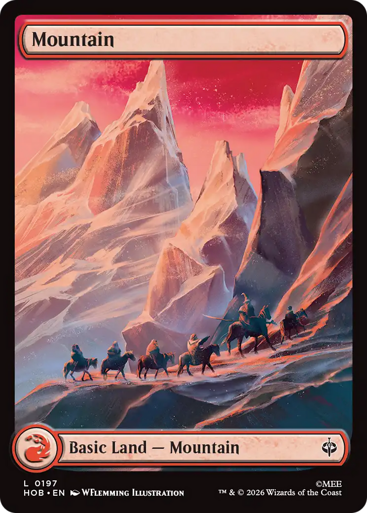 Mountain (0197) [The Hobbit] | Card Citadel