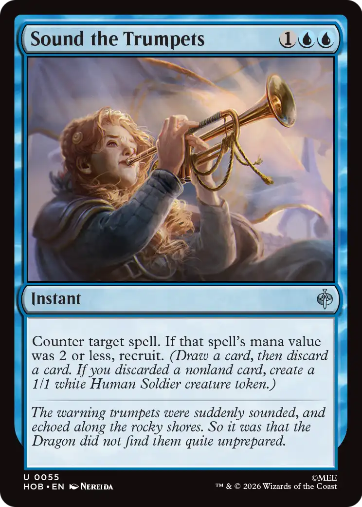 Sound the Trumpets [The Hobbit] | Card Citadel