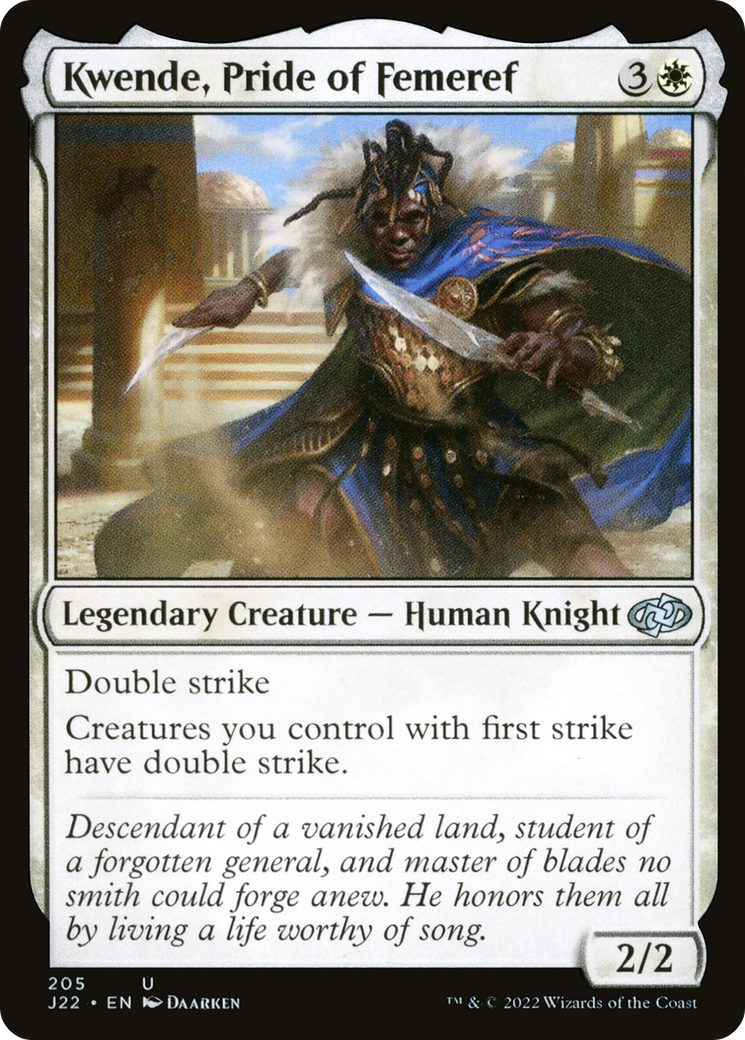 Kwende, Pride of Femeref [Jumpstart 2022] | Card Citadel