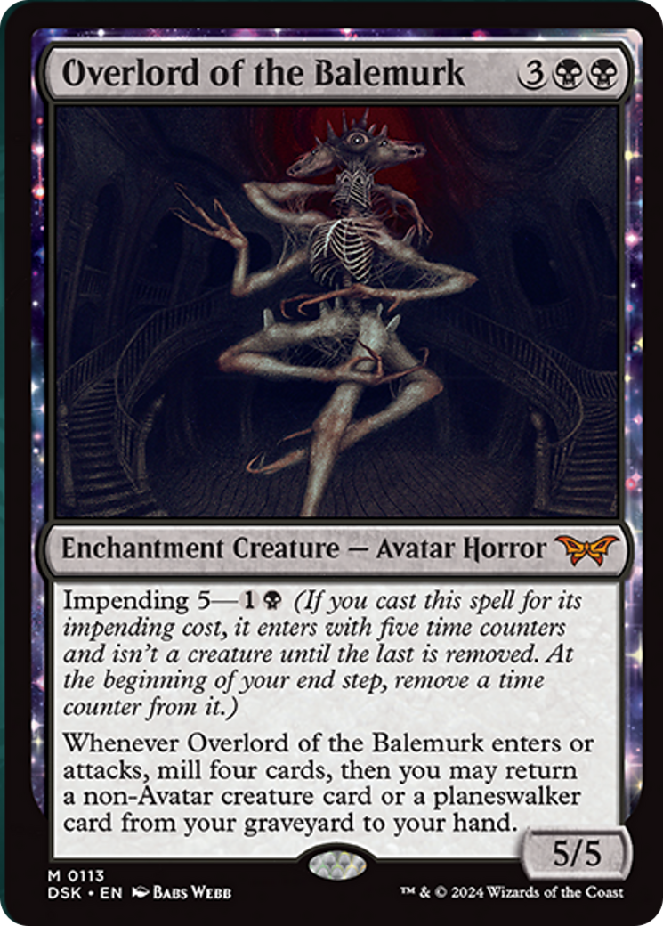 Overlord of the Balemurk [Duskmourn: House of Horror] | Card Citadel