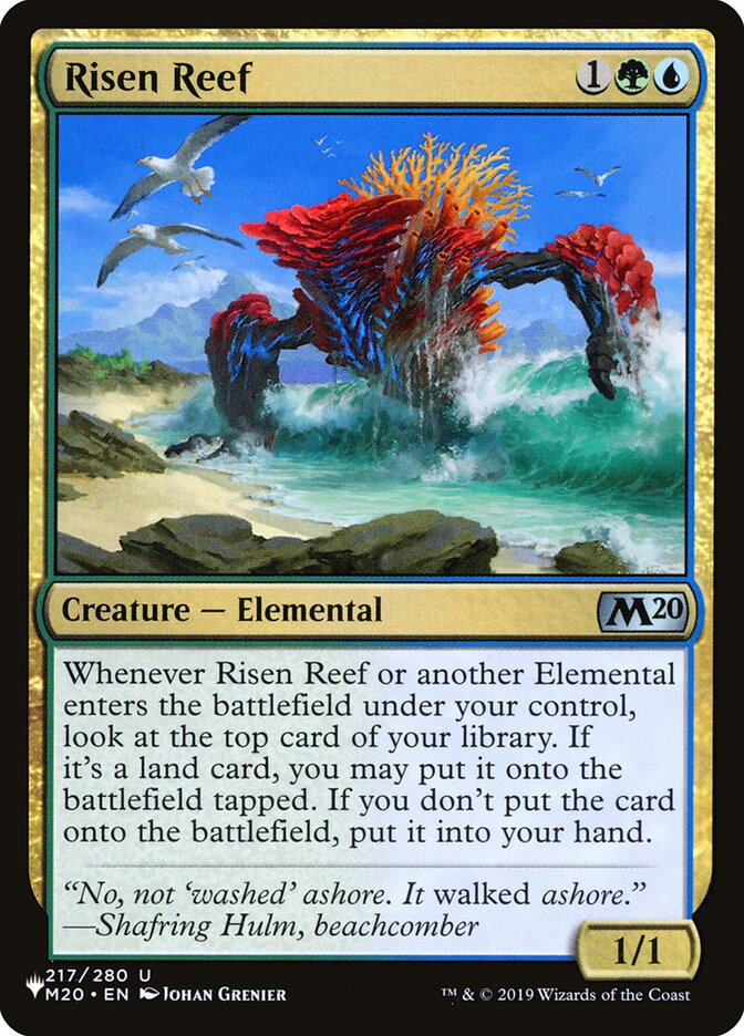 Risen Reef [The List] | Card Citadel