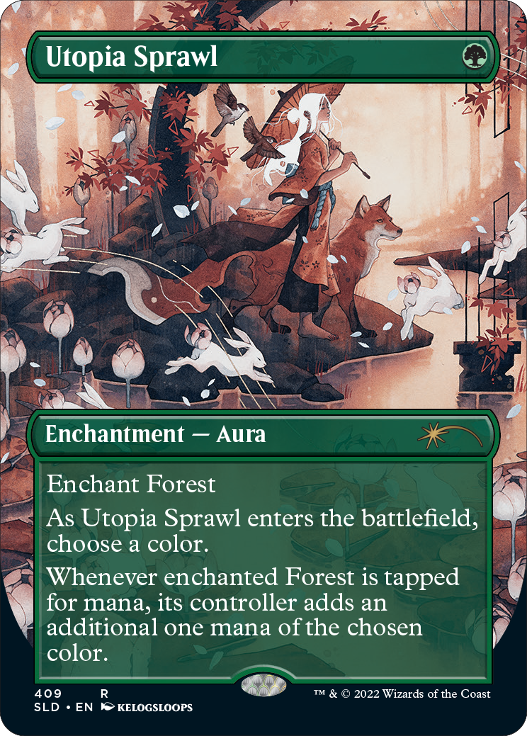 Utopia Sprawl (Borderless) [Secret Lair Drop Series] | Card Citadel