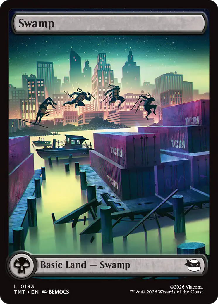 Swamp (0193) [Teenage Mutant Ninja Turtles] | Card Citadel