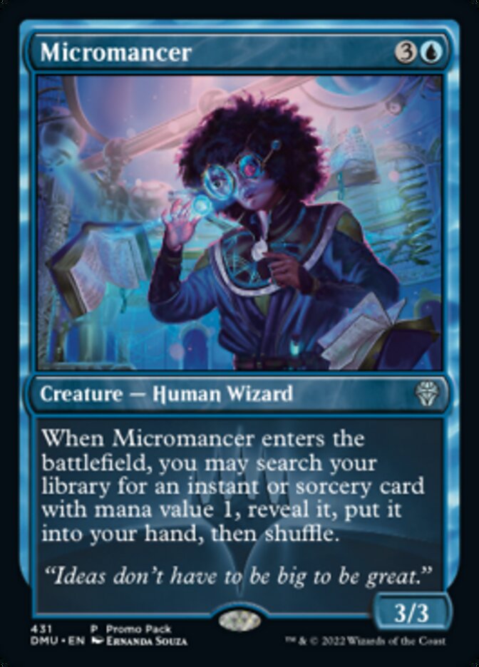 Micromancer (Promo Pack) [Dominaria United Promos] | Card Citadel